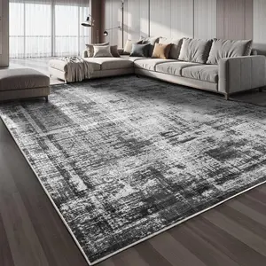 Area Rugs For Living Room, Large Machine Washable Area Rug, Non Slip Vintage Retro Rugs For Bedroom, Soft Boho Abstract Rug Foldable Carpet Rugs For Living Room Home Office Decor
