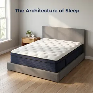 10/12/14 Inch Hybrid Memory Foam & Independent Spring Mattress, Medium-Firm Ergonomic Lumbar Support, Boxed Mattress in Twin Full Queen King for Modern Home Bedroom