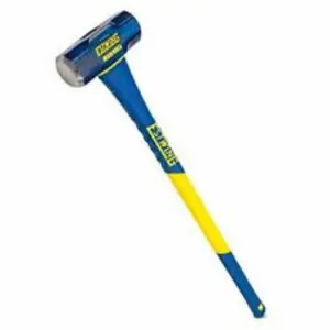 212 MAIN 10 lbs Heavy Duty Sledge Hammer - Groz Engineering Tools 104458, Dual Grip, Induction Hardened Hand Tool for Hardware Applications