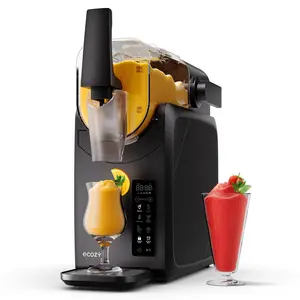 [Black Friday] Slushie Machine Frozen Drink Maker No Ice Needed 68 oz Slushy Machine Ice Crusher Small Kitchen Gadget Self-Cleaning Function 5 Versatile Presets for Father's Day Gift