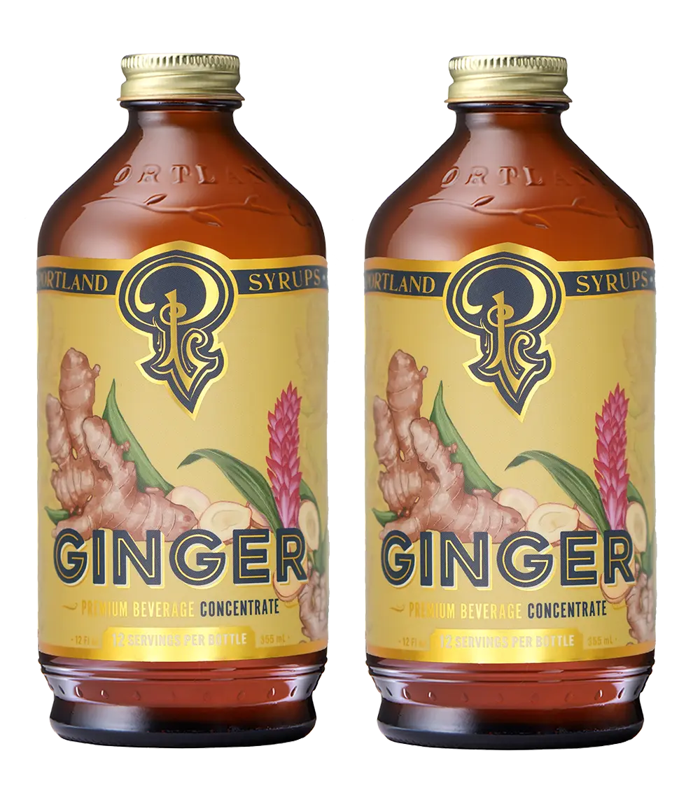 Authentic Ginger Syrup two-pack