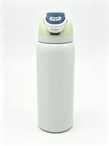 Owala 32oz  Pastel Two-Tone Insulated Stainless Steel Water Bottle, Lift To Unlock Push Button Flip Spout Thermos, Leakproof BPA Free Sweat-Proof Travel Cup summervibes☀️