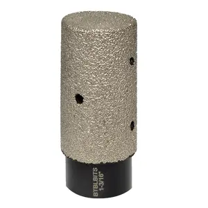 Diamond Finger Milling Bit Diameter 1-3/16" (30mm) x 5/8"-11 Thread for Tile Enlarging Polishing Grinding Holes on Porcelain Ceramic Granite Marble Tiles Countertop Sink Quartz Stone Masonry Angle Grinder Men's Tool