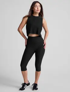 Spacedye™ High Waisted Pocket Pedal Pusher Legging