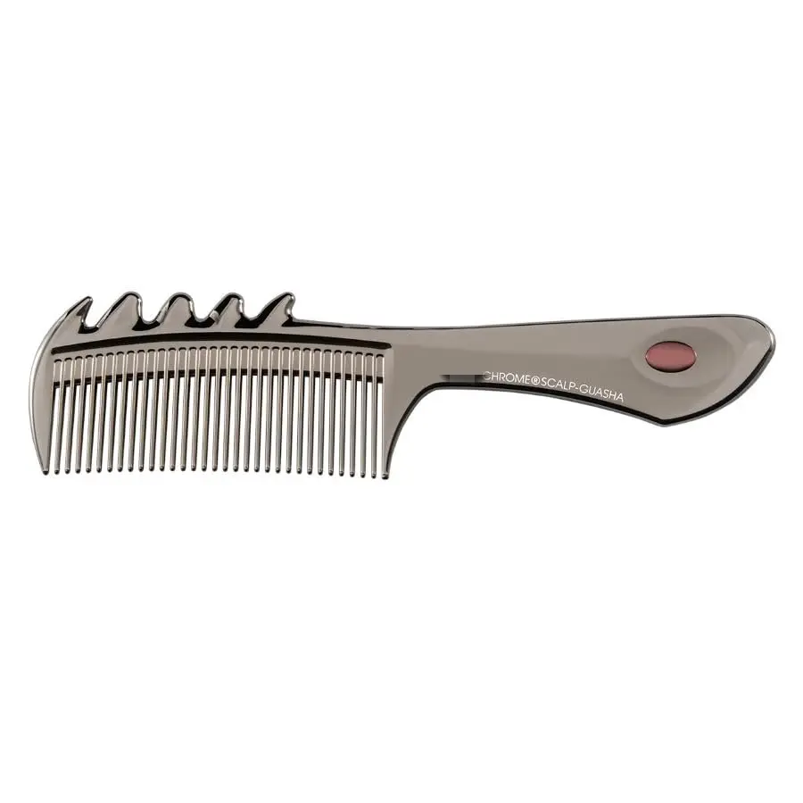 PG SCALP-GUASHA PREMIUM BLACK/Japanese artisan hair comb