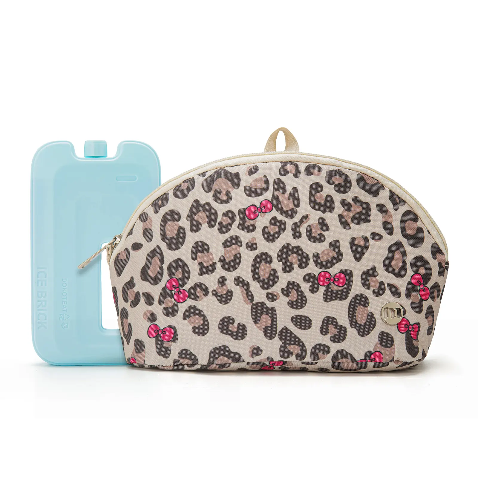 MEXS Small Lunch Bag, 3L Mini Cooler Bag with Detachable Ice Packs, Portable Snack Cooler for Adults & Kids, Ideal for Work, School, Travel & Summer Outings