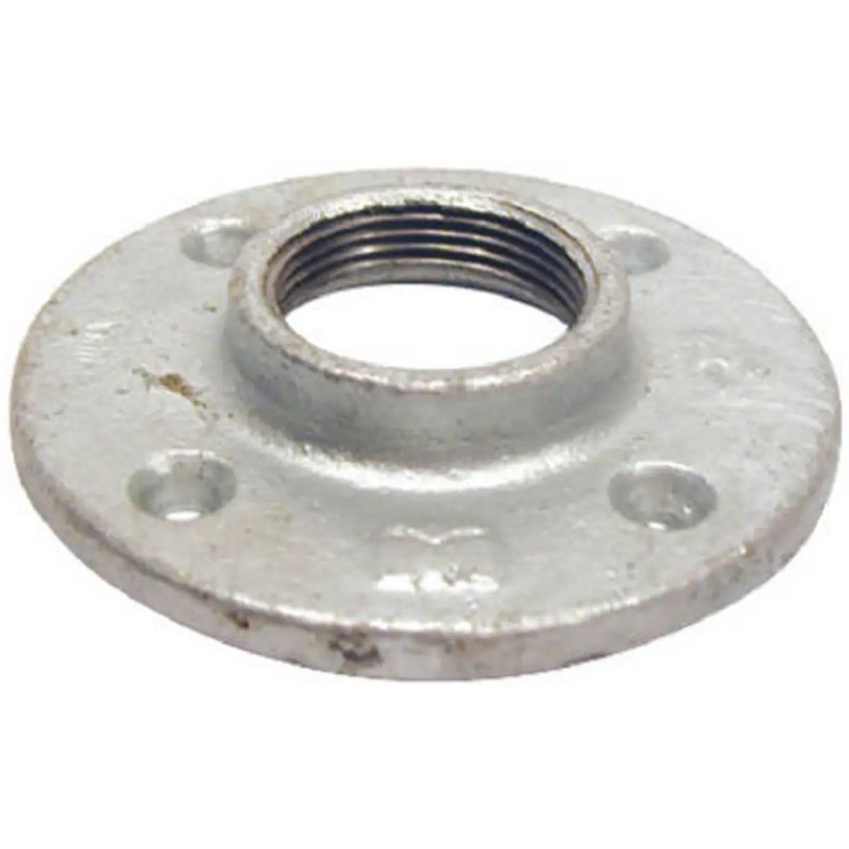 Pannext Fittings G-FLF12 1.25 in. Galvanized Floor Flange, Floor Flanges, Secure Mount, Standard Size