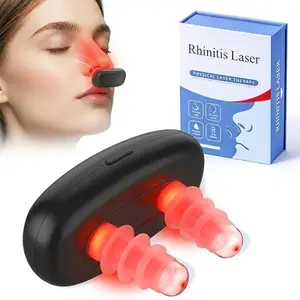 Light Nasal Care Device, LED Nasal Health Tool, USB Rechargeable, 3 Lighting Modes, Auto Shut Off, Portable, 660-850nm