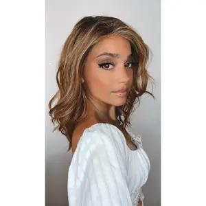 EllaRae | Paisley Style Wig | Walnut Lace Front Shoulder Length Beachy Waves