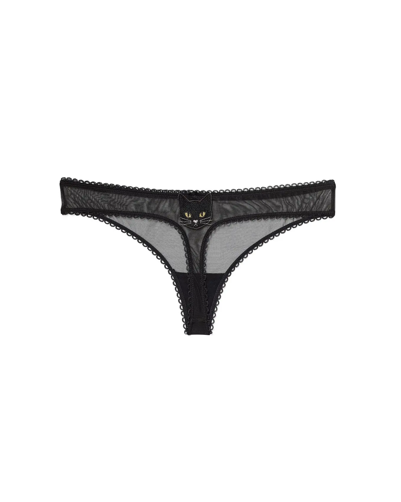 Alyshia Thong Black 2 Plus Panty