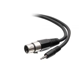 212 MAIN 3 ft. Shielded Aluminium Stereo Audio Cable - Male TRS 3.5 mm to Female XLR, Compatible with Amplifiers, Mixing Consoles, Powered Speakers, Audio & Video Accessory, Tech Accessories