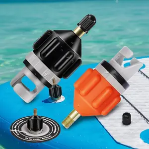 Universal Pump Valve Adapter, Quick-Connect for SUP, Inflatable Boats, Kayaks & Canoes. Portable Air Pump Converter, Outdoor Water Sports Inflation Accessory