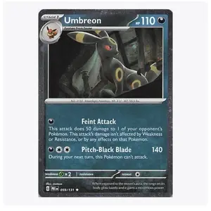 Pokémon TCG Prismatic Eevee Evolution Cosmos Holos Feint Attack 50 Damage Moonlight Pokémon HT 3 3 WT 59 5 lbs