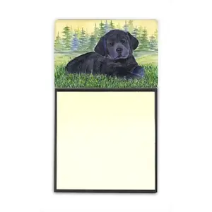 212 MAIN Labrador Refillable Sticky Note Holder/Post-it Note Dispenser, Office Desk Accessory, Cubicle Accessories, Stationery Office Supplies