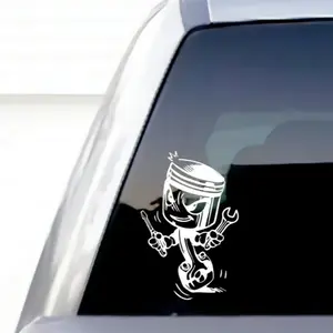 Piston Mechanic Decal, car, Truck, Tool Box Decal for Mechanics, Technician