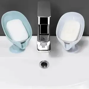 Soap Holder Suction Cup Drain Tray for Shower Bathroom Drying Rack with Sponge Storage Soap Dish Holder Jabonera Organizer Soap Saver