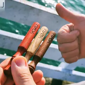 Set of 3 Wooden Air Breathing Inhalers –  Wooden Breathing Stick for Mindful Breathing , Stress Relief, Aromatherapy and Meditation. Help Quit Smoking and Quit Vaping