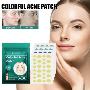 Cloud Style Colorful Acne Patch, Repair Pit Acne