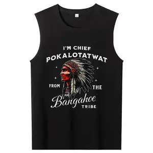 I'M CHIEF SMOKAWATTAPOT FROM THE HIGHAWATA TRIBE Funny Tank Top, Unisex Cotton for Men and Women
