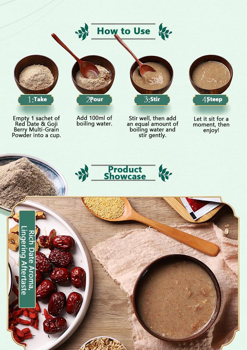 Mixed Grains Powder (Dates & Wolfberry Flavour)