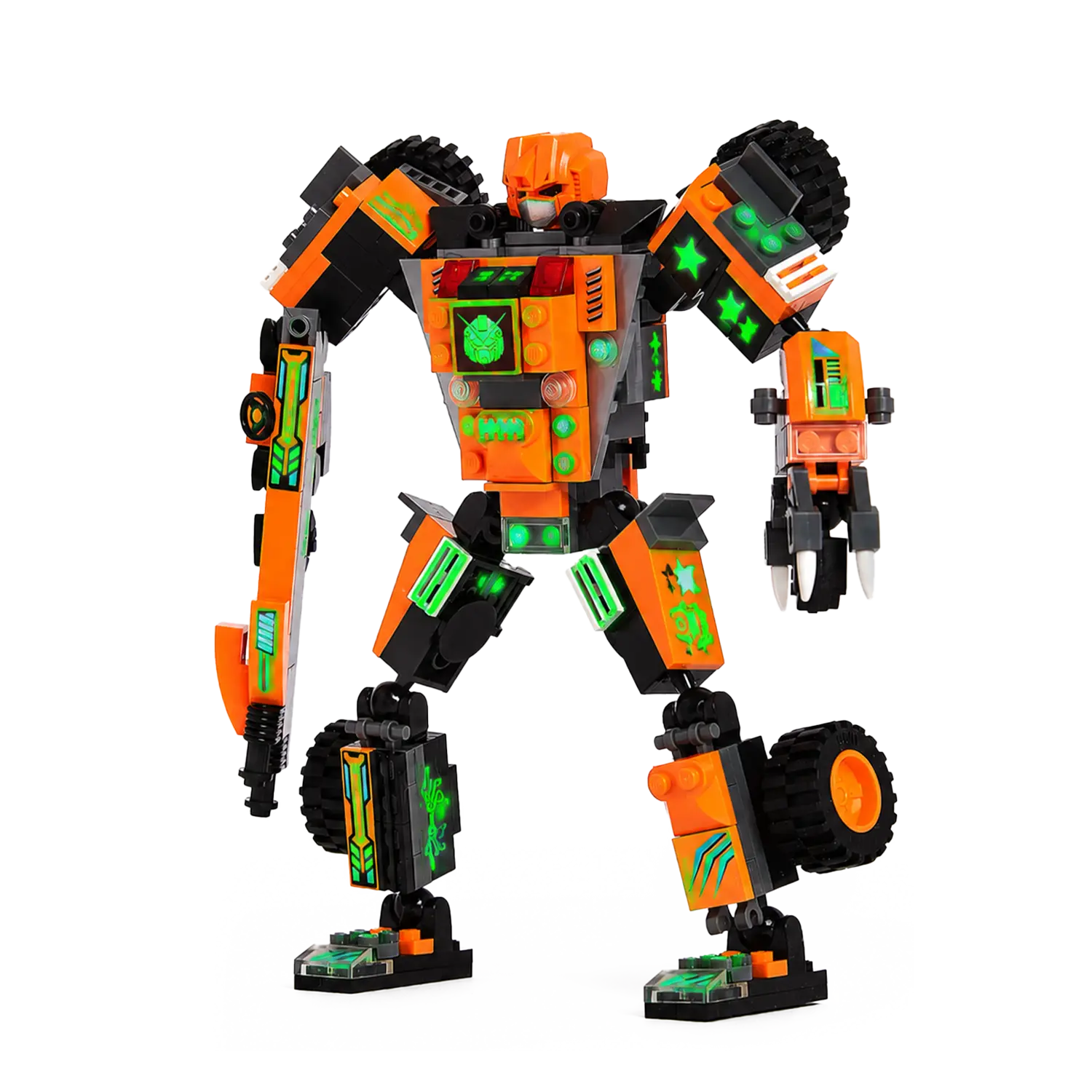 Tangryp Robotryx 3-in-1 STEM Robot Building Set – Transforms into Robot, Vehicle & Animal, 221 Pieces, Ages 6+
