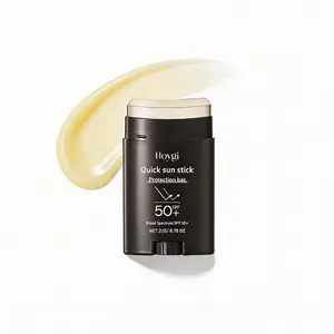 HOYGI Quick Sun Stick, Titanium Dioxide Physical UV Sunscreen, Hydrating Centella-Aloe-Green Tea Gentle Formula for Sensitive Skin Repair, Hands-Free Joystick Design, Matte Non-Sticky Waterproof Sweat-Proof, No White Cast for All-Day Outdoor Use
