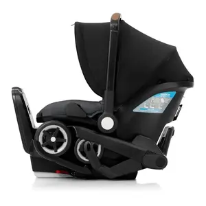 Newborn Baby Travel System - Black Friday Convertible Single-to-Double Baby Car Seat & Lightweight Adjustable Folding Stroller, Gray, Automatic Fold Umbrella Frame, Adjustable Reclining, Carryall Storage, Infant Car Seat