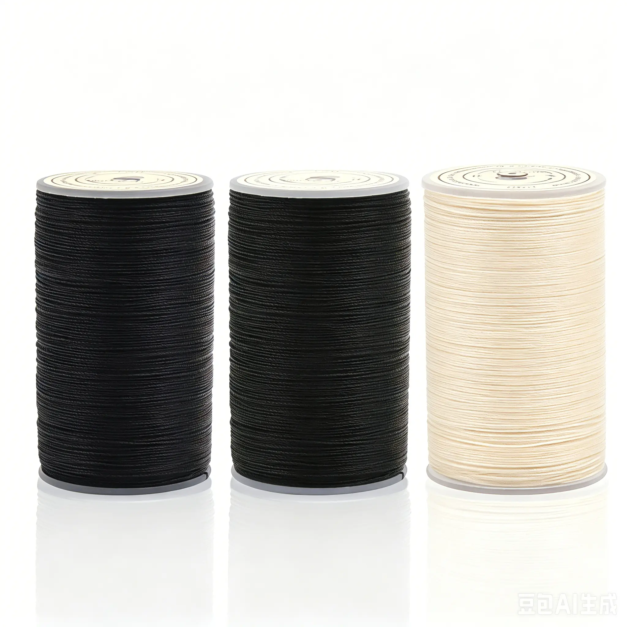 Premium Nylon-Cotton Weaving Thread Spool - 100m Single Roll Elastic Sewing Cord, Strong Stretchy Thread for Wig, Hair Extensions, Clip Hair Extension Repair