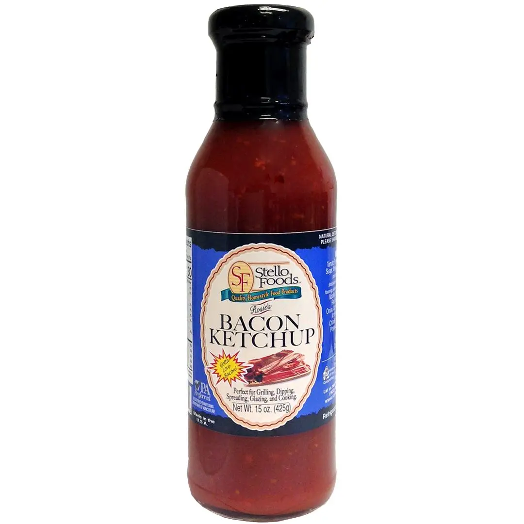 Stello Foods - Rosie's Bacon Ketchup 15 oz
