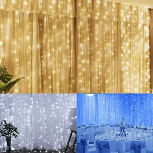 TORCHSTAR 9.8FT × 9.8FT Window Curtain Light with 8 Modes Nativity Scenes for Holiday & Christmas Party Decoration