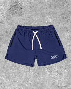 SQUATTING SHORTS – COTTON / NAVY BLUE