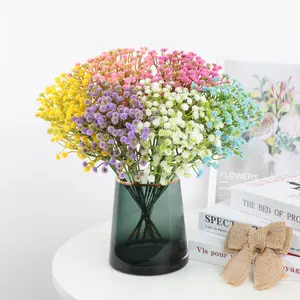 30 Pcs Artificial Baby's Breath Bouquets, Realistic Faux Gypsophila Flowers, Cuttable Stems, DIY Floral Arrangements, Home Decor, Wedding, Artificial Mixed Flower, Home Decoration Bouquet