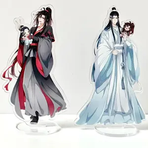 2 Ops Mo Dao Zu Shi Acrylic Stand, Lan Wangji, Wei WuXian, JiangCheng, Desk Standee