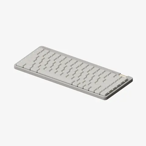 Lofree Flow Lite84 Affordable Low-Profile Mechanical PC Keyboard - 40g, 2.4GHz Wireless + USB-C Wired, Backlit, Battery Powered, Mechanical Feel, Wired Office Computer Accessory