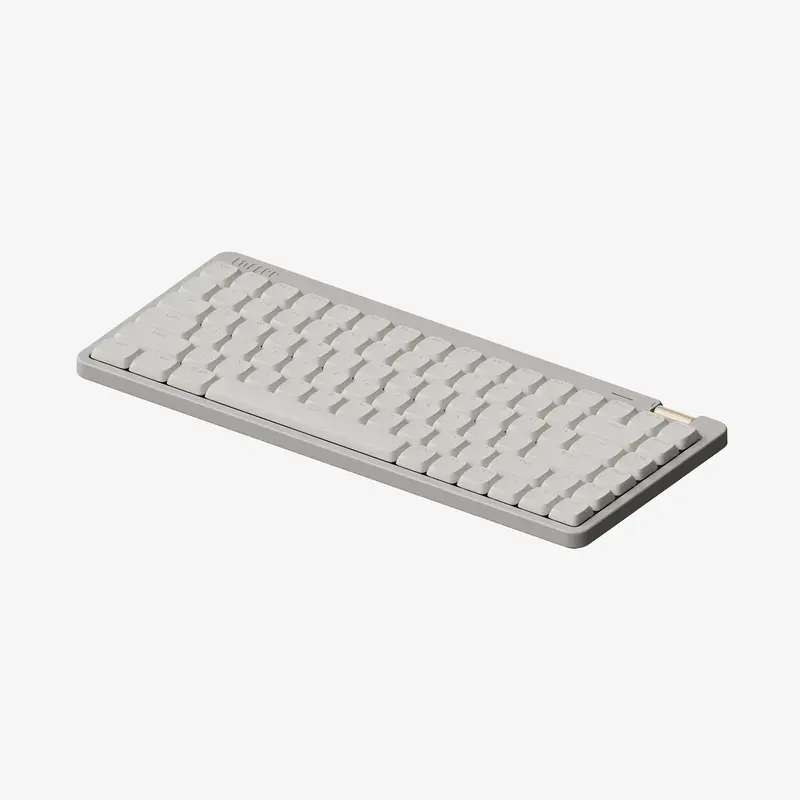 Lofree Flow Lite84 Affordable Low-Profile Mechanical PC Keyboard - 40g, 2.4GHz Wireless + USB-C Wired, Backlit, Battery Powered, Mechanical Feel, Wired Office Computer Accessory