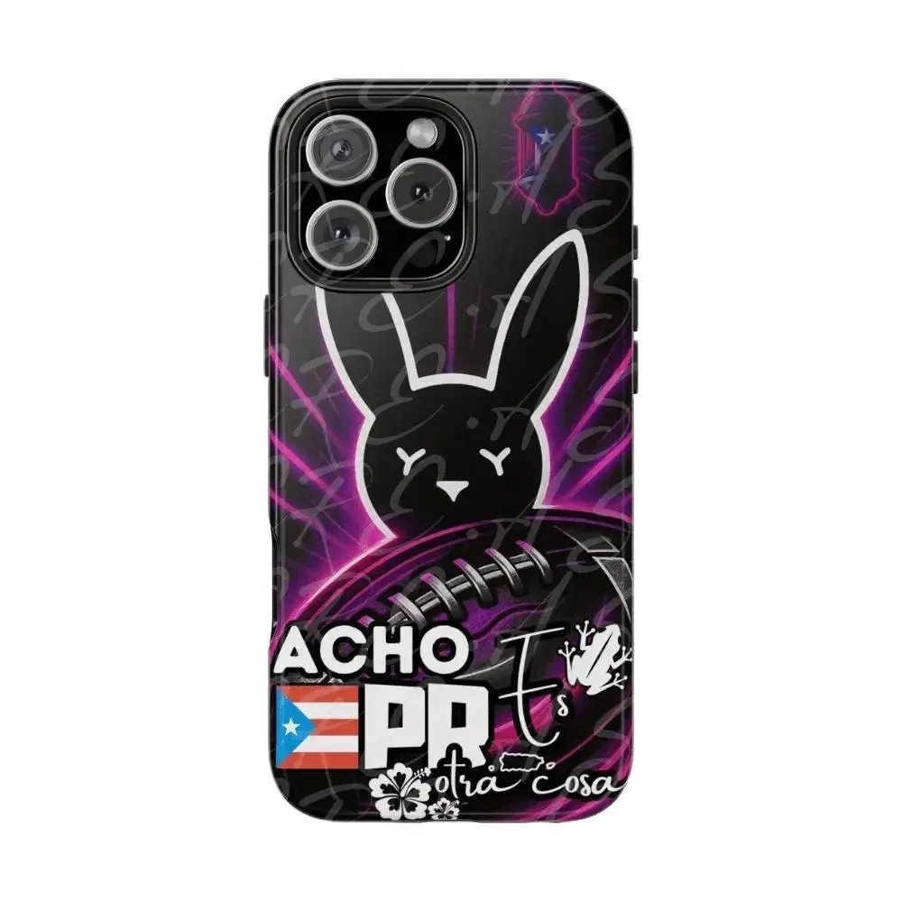 PUERTO RICO PHONE CASE PR ORGULLO BORICUA BANDERA DE PUERTO RICO TPU Polycarbonate Impact Resistant Customized Glossy Finish Supports Wireless Charging