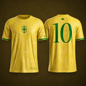 Brasil Neymar The Prince Jersey Soccer Jersey Custom Name Number Men's Jersey, Brasil Flag Football Shirt For Fans 3D Round neck Jersey, Football Shirt Jersey, Soccer Team Jersey, Oversized Vintage Jersey, Soccer Merch, Gift for Soccer Fans