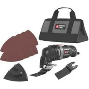 212 MAIN Porter-Cable 3.0A Oscillating Multitool (PCE606), Variable Speed, 3.0A Motor, Overmolded Handle