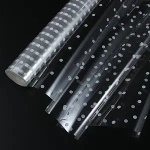 New Cellophane Wrap Roll Clear Paper Wrapping Gift Transparent Basket Bags Cello Rolls Flower Baskets Packing Supplies Diy Craft Gifts