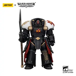 JOYTOY  1/18  Action Figure White Scars Ebon Keshig Terminator 2 with Power Glaive JT02953