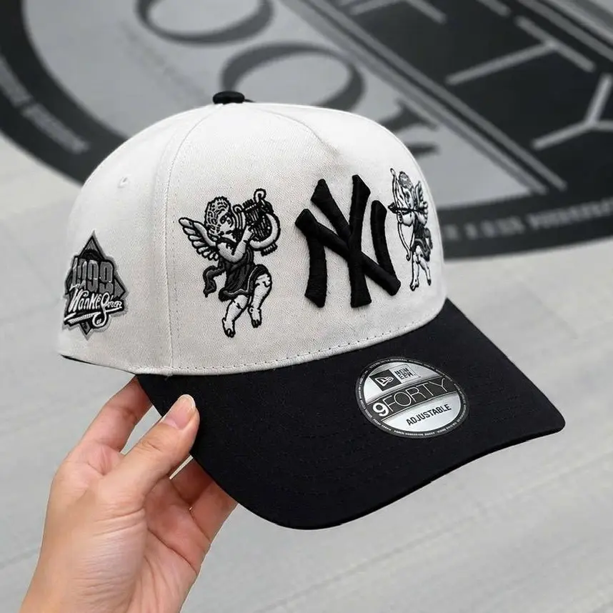 New Era New York Yankees Subway Series Cupid Chrome Two Tone Edition 9Forty A Frame Snapback Hat