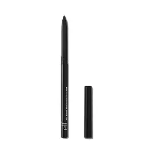 e.l.f. No Budge Creamy Retractable Eyeliner Pencil - Water & Smudge-Resistant, Long-Lasting Formula for Lid & Waterline, Matte Finish, 5 Shades