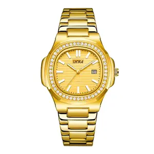 Men's Classic Gold Nautilus Series High-End Luxury Tourbillon Quartz Watch - Ideal for Gifting