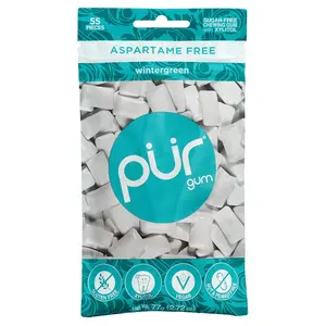 The PUR Company Chewing Gum, Wintergreen, 55 Pieces, 2.72 oz (77 g)