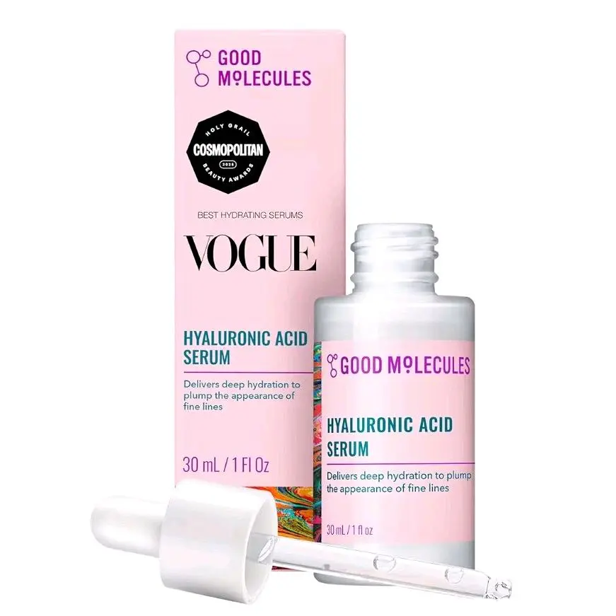 Hyaluronic Acid Serum - 1% Hyaluronic Acid Non-greasy Ultra Hydrating Serum, Facial Moisturizer for Plumper Skin, Skin Care for Face