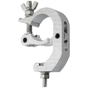 Clamp Hook Safety Rope Hanging Device for Moving Head Beam, LED Par Light, Stage Lighting, 42-52mm, 200kg Load Capacity