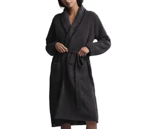 Barefoot Dreams CozyChic Blanket Stitch Robe