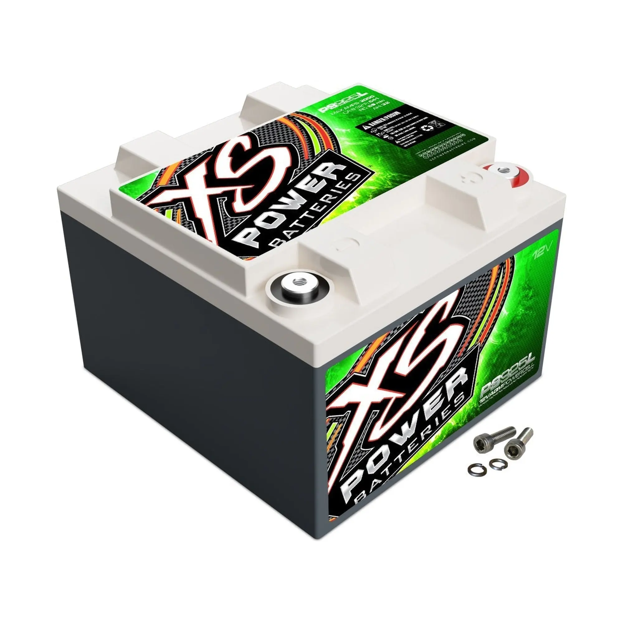 XS Power PS925L 12V AGM Car Audio Battery, Lightweight Batteries for Sports Cars, Hatchbacks with Flexible Package