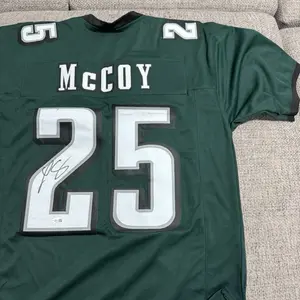 LeSean McCoy Signed Autograph Custom Jersey - JSA Coa - Philadelphia football