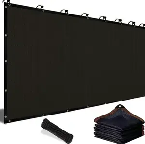 90% Light Blocking Black Shade Net, 10x13ft UV-Resistant Blackout Cloth with Reinforced Rivets, Suitable for Outdoor Camping, Garden Use (Home & Festive Decor Supplies)